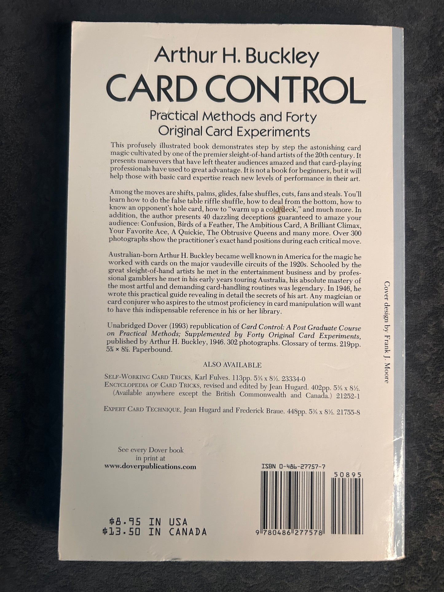 Card Control By Arthur H. Buckley