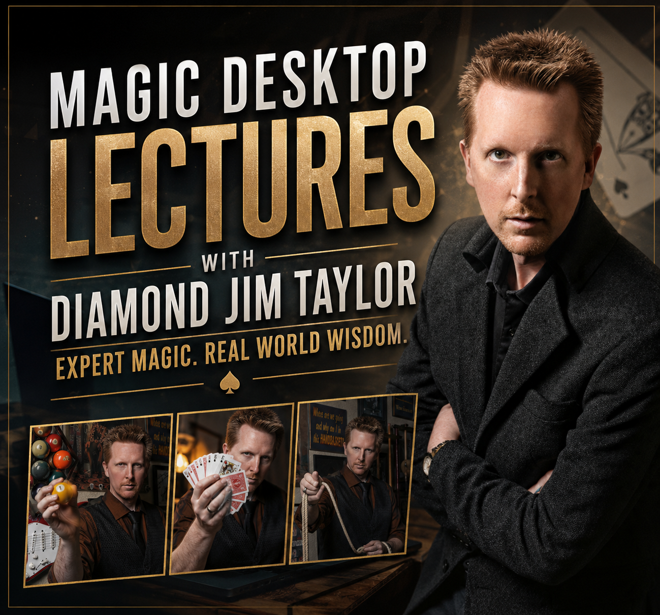 Diamond Jim Taylor - Magic Desktop Lecture