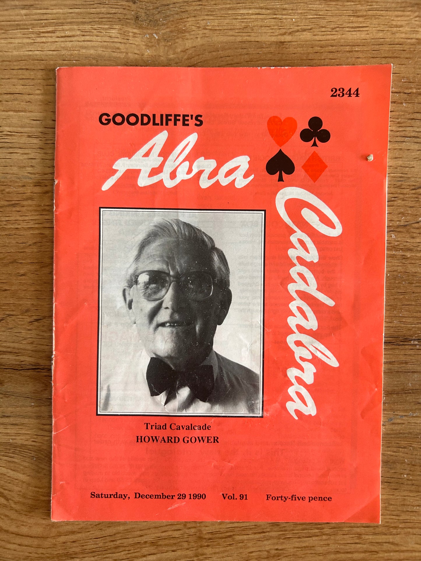 Goodliffe's Abra Cadabra No. 2344 29 December 1990