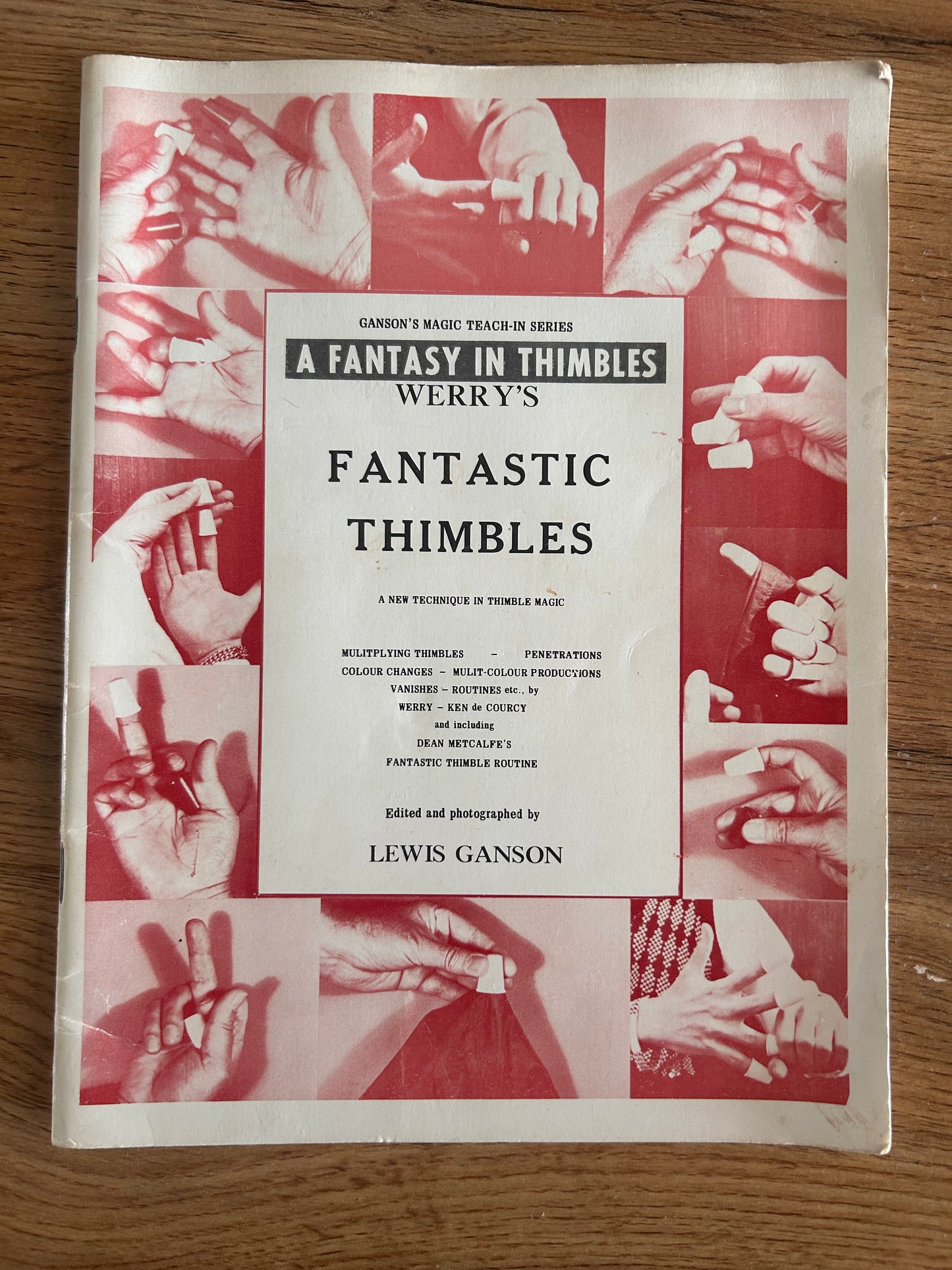 Werry's Fantastic Thimbles Edited by Lewis Ganson