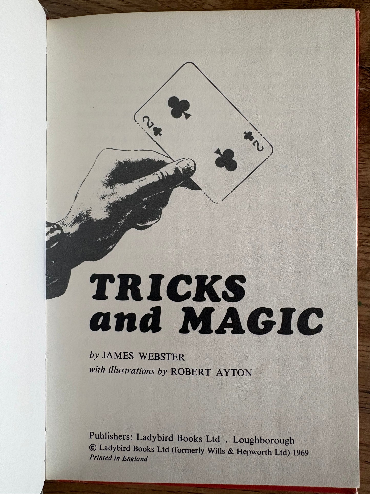 Tricks and Magic Author: James Webster