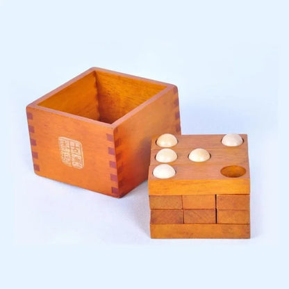 Thirty-Six Stratagems 3D Wooden Puzzle – A Brain-Teasing IQ Test and Unique Gift