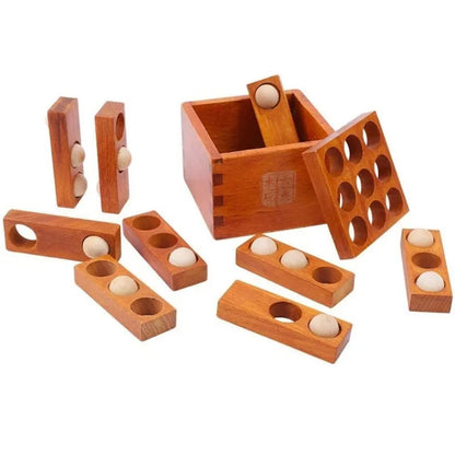 Thirty-Six Stratagems 3D Wooden Puzzle – A Brain-Teasing IQ Test and Unique Gift