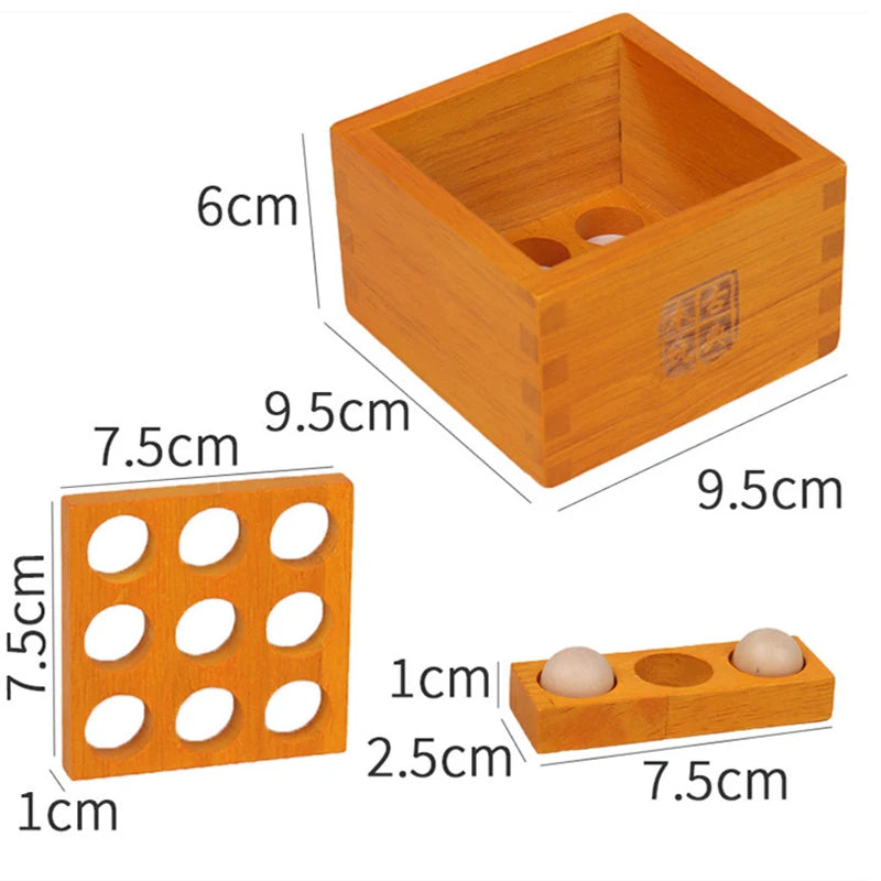Thirty-Six Stratagems 3D Wooden Puzzle – A Brain-Teasing IQ Test and Unique Gift