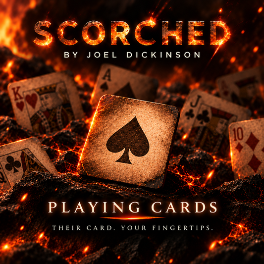 Scorched : Playing Cards by Joel Dickinson