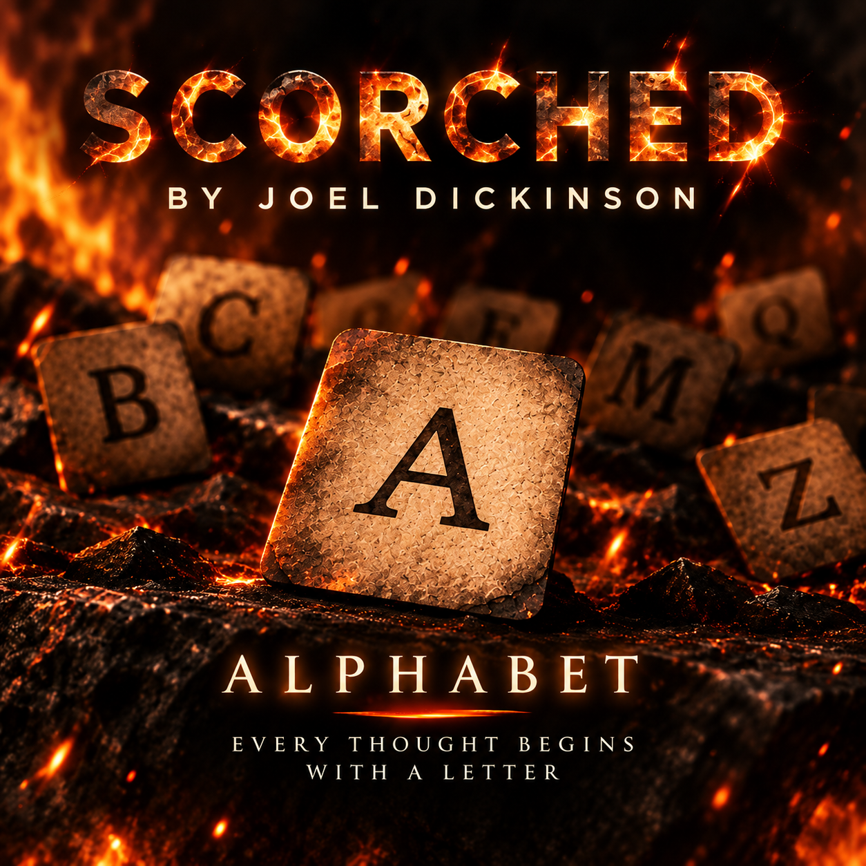 Scorched : Alphabet by Joel Dickinson
