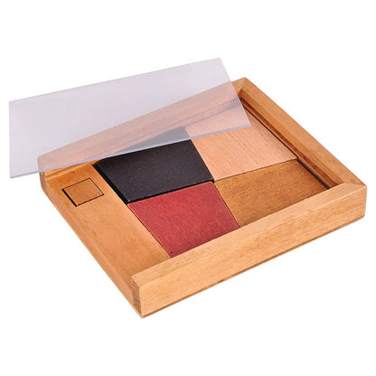 wooden frame puzzle magic trick